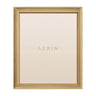 AERIN Alessio 8 x 10 Photo Frame | Reeded Gold-Finish Picture Frame at Fig Linens and Home - View 2