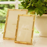 Ava Bamboo 5 x 7 Frame by AERIN - Lifestyle View at Fig Linens and Home