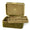 Beauvais Velvet Jewelry Box in Moss by AERIN - Open with Tray Shown