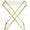 Brass Butler Tray Stand by AERIN at Fig Linens and Home