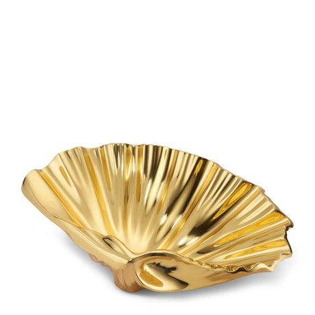 Brass Shell Vide Poche by AERIN | Catch-All Bowl Fig Linens and Home 1