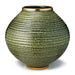 AERIN Calinda Moon Vase in Forest Green | Italian Ceramics at Fig Linens and Home 1
