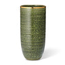 Calinda Tall Vase in Forest Green by AERIN at Fig Linens and Home 1