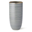 Calinda Tall Vase in Shadow by AERIN at Fig Linens and Home