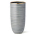 Calinda Tall Vase in Shadow by AERIN at Fig Linens and Home