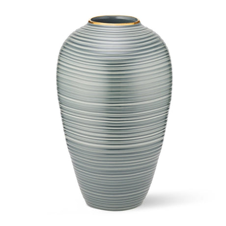 Calinda Tapered Vase in Shadow by AERIN at Fig Linens and Home - View 1