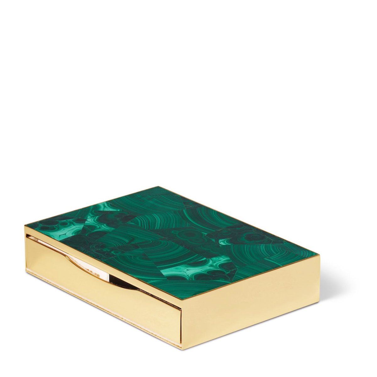 Cassiel Mosaic Card Set in Malachite - View 3 | AERIN at Fig Linens and Home