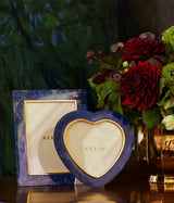 Cassiel Mosaic Frame 5x7 in Lapis | AERIN at Fig Linens and Home - Lifestyle 2