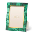 Cassiel Mosaic Frame 5x7 in Malachite by AERIN at Fig Linens and Home