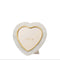 Cassiel Mosaic Heart Frame in White Quartz by AERIN at Fig Linens and Home 1