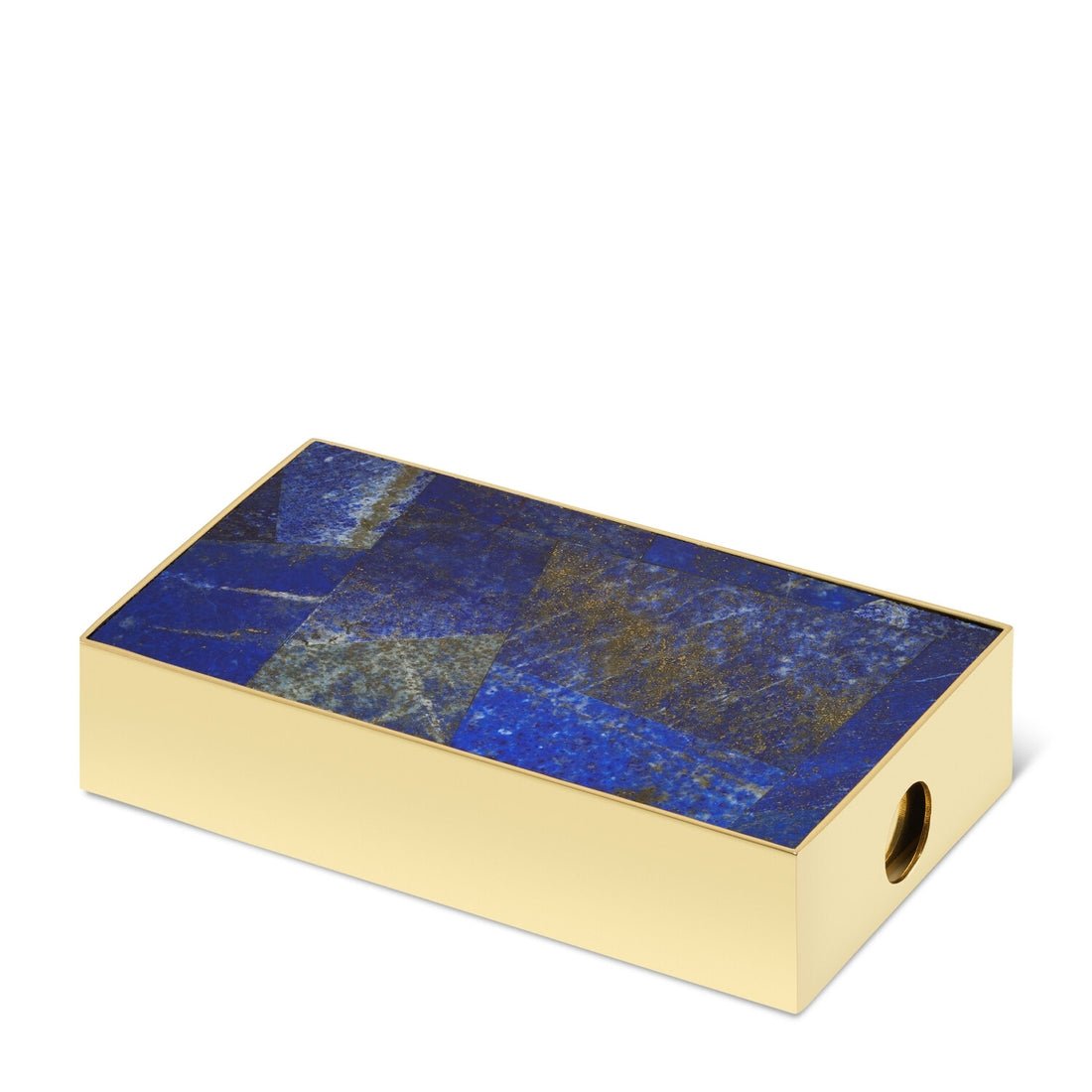 Cassiel Mosaic Match Sleeve in Lapis by AERIN at Fig Linens and Home - View 3