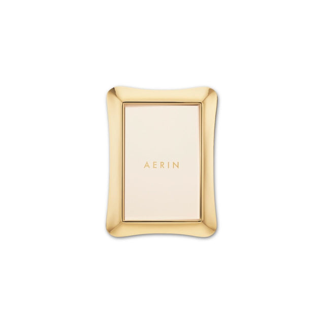 Cecile Gold Frame for 4 x 6 Photo | AERIN Picture Frames at Fig Linens and Home 1