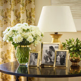 Photo Frames shown on Table - AERIN Cecile Gold Picture Frames