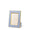 Classic Croc Leather Frame in Hydrangea Blue for 4 X 6 Photo - AERIN at Fig Linens and Home 1