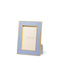 Classic Croc Leather Frame in Hydrangea Blue for 4 X 6 Photo - AERIN at Fig Linens and Home 1