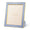 Classic Croc Leather Frame in Hydrangea Blue for 8 X 10 photo - AERIN at Fig Linens and Home 1