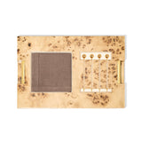 AERIN Classic Shagreen Bar Set in Chocolate Box | Luxury Barware at Fig Linens and Home 5