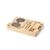 AERIN Classic Shagreen Bar Set in Chocolate Box | Luxury Barware at Fig Linens and Home 6