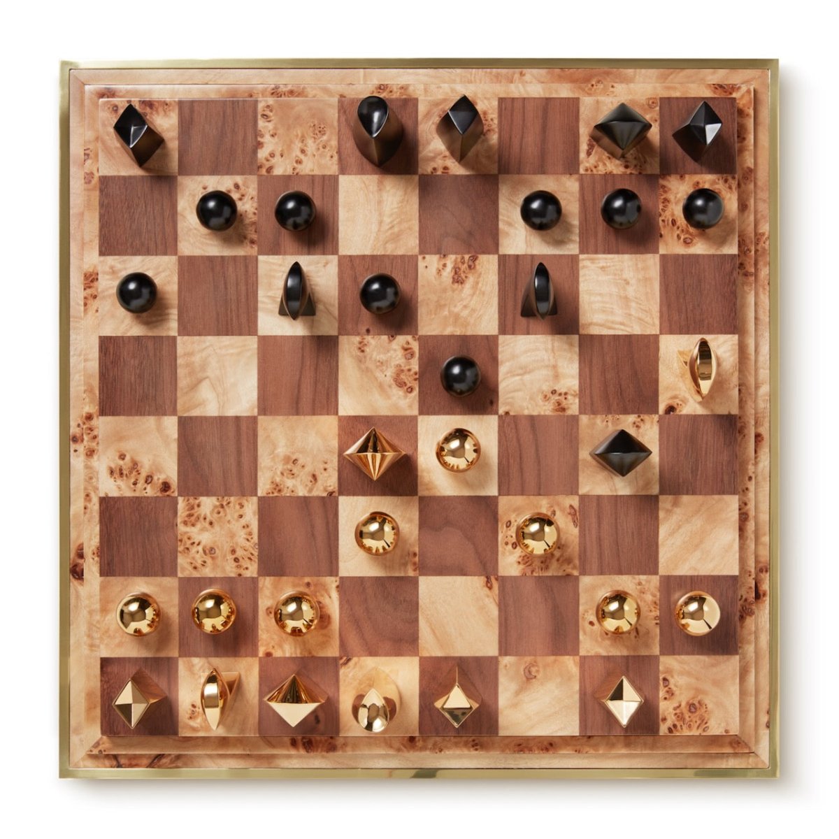 Colette Cane Chess Set by AERIN at Fig Linens and Home 6