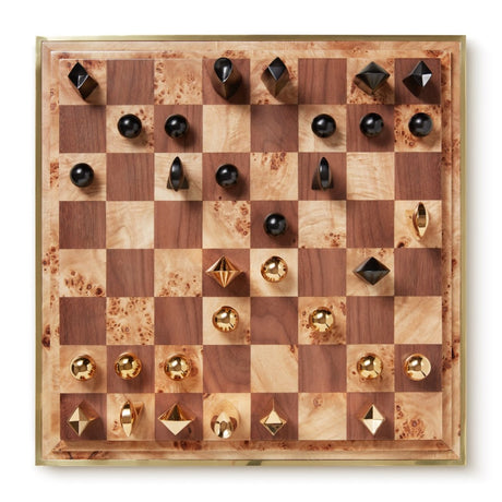 Colette Cane Chess Set by AERIN at Fig Linens and Home 6