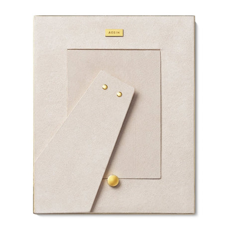 Colette Cane Frame 5x7 by AERIN - Back of Frame with Sueded Lining
