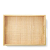 Colette Cane Tray by AERIN - View 3 - Fig LInens and Home