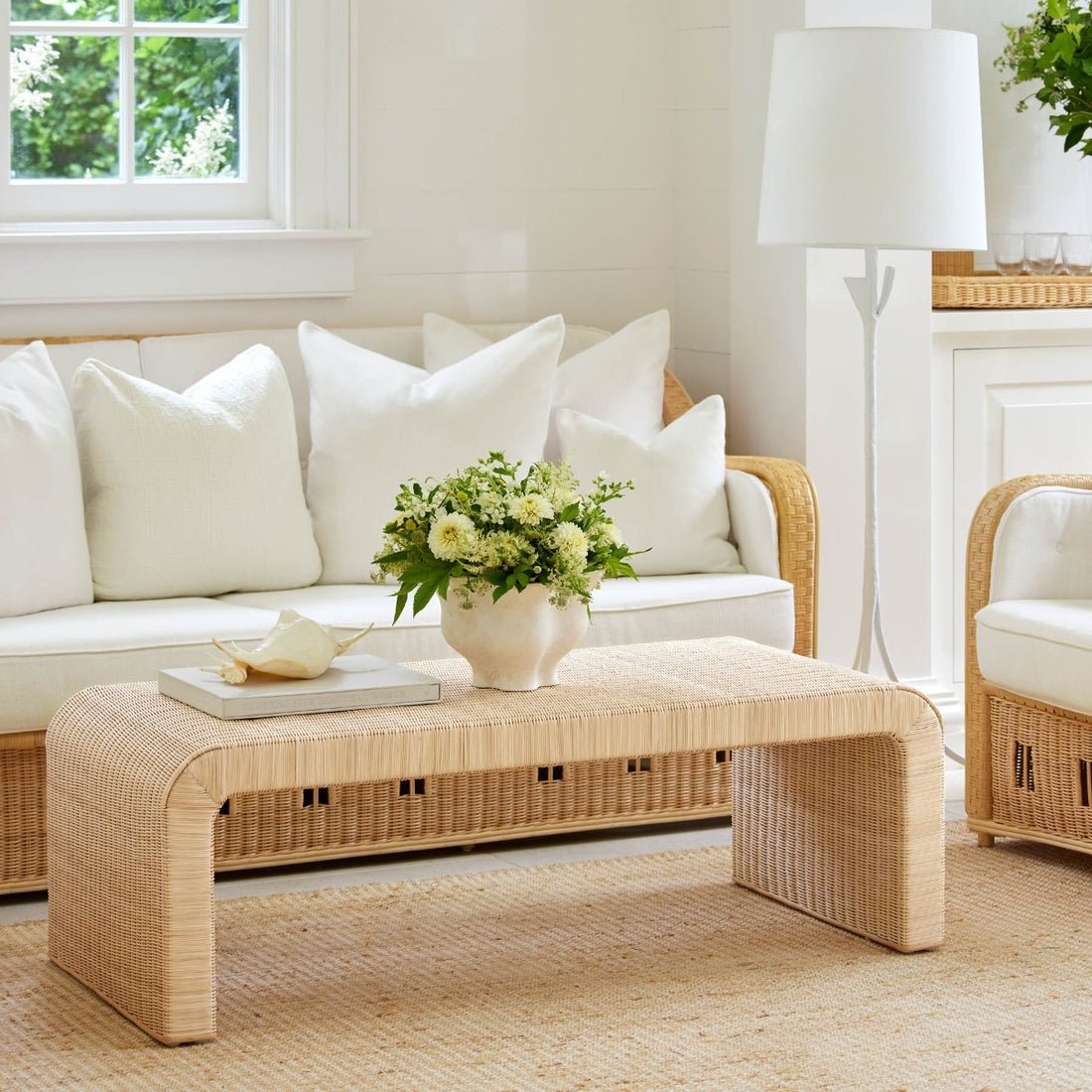 Corvo Cachepot by AERIN at Fig Linens and Home - Lifestyle 1