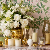 Delmara Hurricane Crystal Votive Holder by AERIN at Fig Linens and Home - View 9