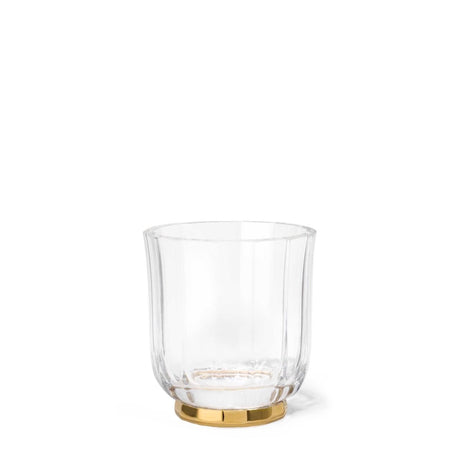 Delmara Hurricane Crystal Votive Holder by AERIN at Fig Linens and Home - View 1