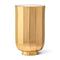 Delmara Large Vase in Gold by AERIN at Fig Linens and Home
