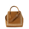 Embroidered Suede Nano Weekender by AERIN at Fig Linens and Home 1