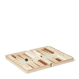 Enzo Travel Backgammon in Fawn by AERIN at Fig Linens and Home - Open Case 2
