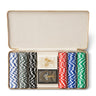 Enzo Travel Poker Set by AERIN at Fig Linens and Home - Open Case 1