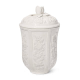 AERIN Josepha large canister – luxury bath storage jar at Fig Linens and Home