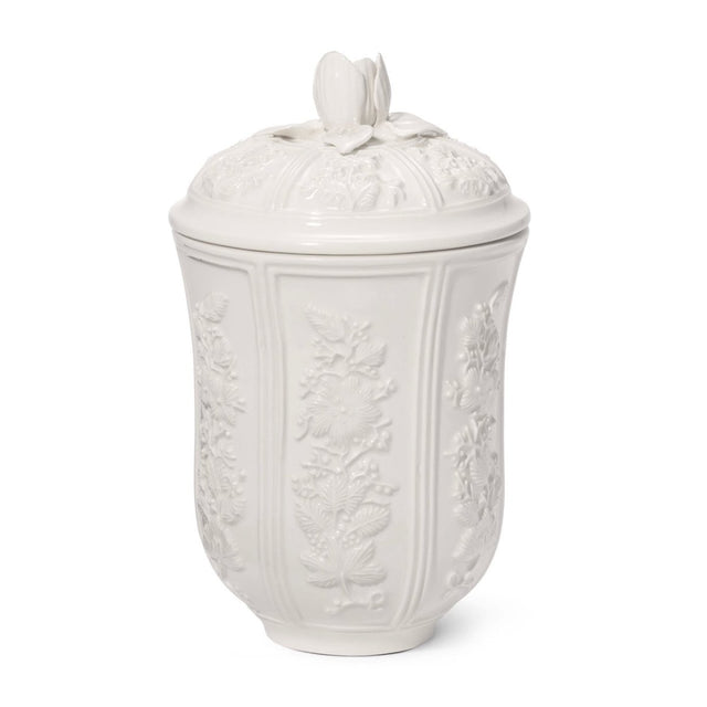 AERIN Josepha large canister – luxury bath storage jar at Fig Linens and Home