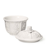 Detail of AERIN Josepha small canister – bathroom decor jar at Fig Linens and Home