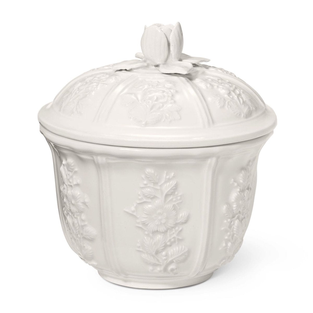 AERIN Josepha small canister – stylish bath storage jar at Fig Linens and Home