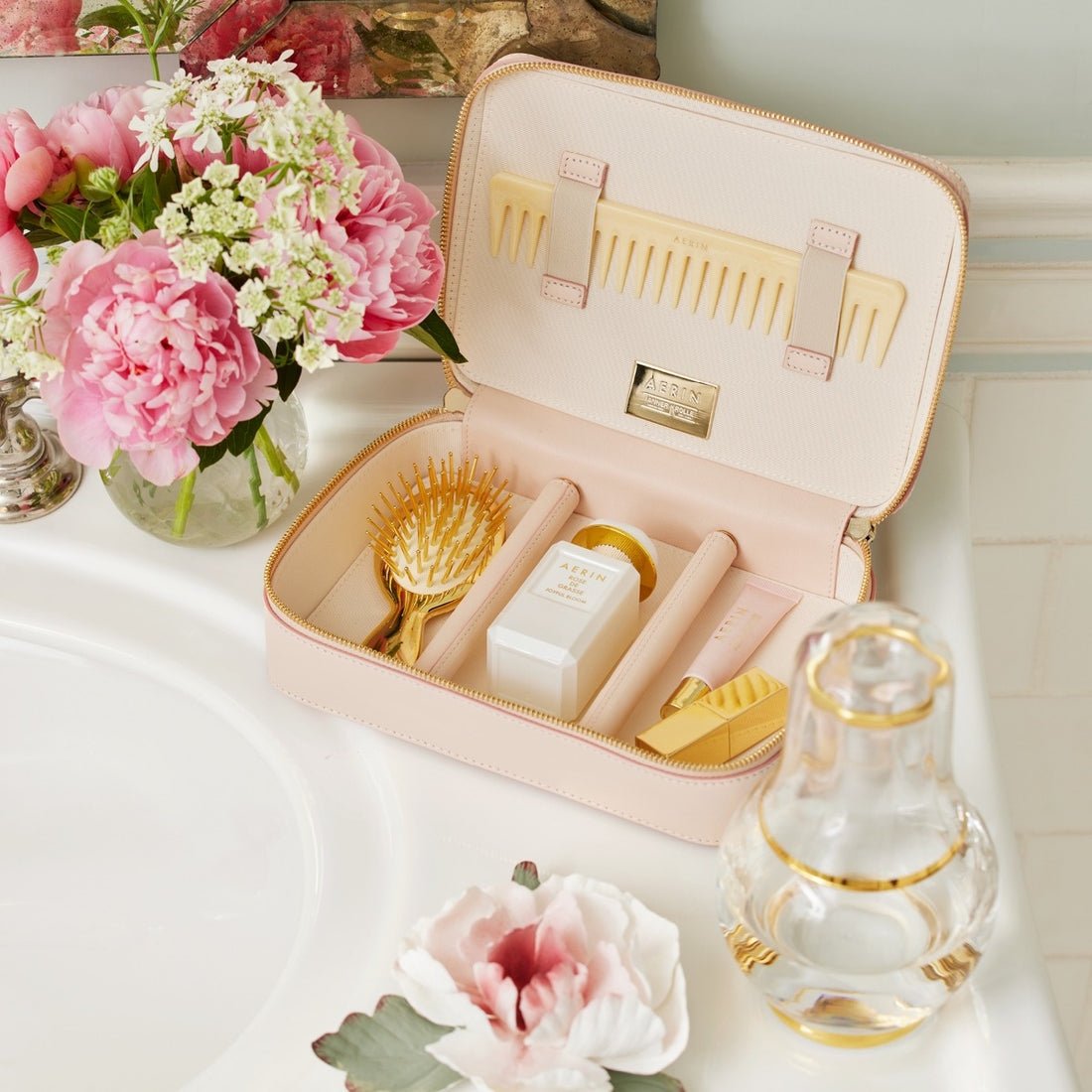 AERIN Large Ivory Color Comb at Fig Linens and Home at Fig Linens and Home 4