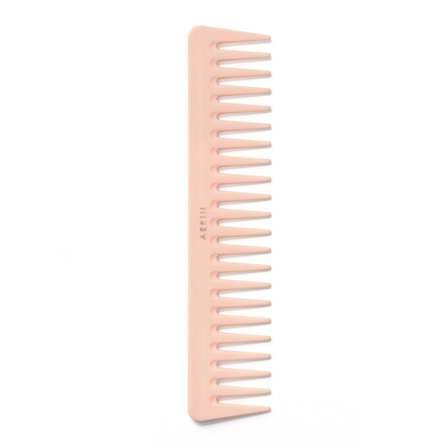 Large Pink Pastel Comb by AERIN at Fig Linens and Home - Widetooth Pink Hair Comb