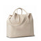 Leather Mini Weekender Bag in Ecru by AERIN at Fig Linens and Home 2