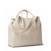 Leather Mini Weekender Bag in Ecru by AERIN at Fig Linens and Home 2