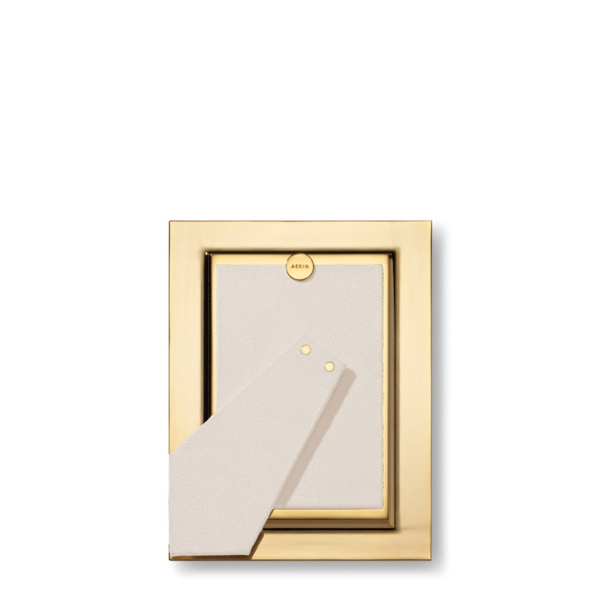 Lenora Frame 4 x 6 | AERIN Photo Frames at Fig Linens and Home - Back View