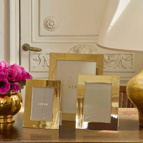 Lenora Frame 4 x 6 | AERIN Photo Frames at Fig Linens and Home - Lifestyle