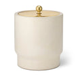 Livio Parchment Ice Bucket by AERIN at Fig Linens and Home 1