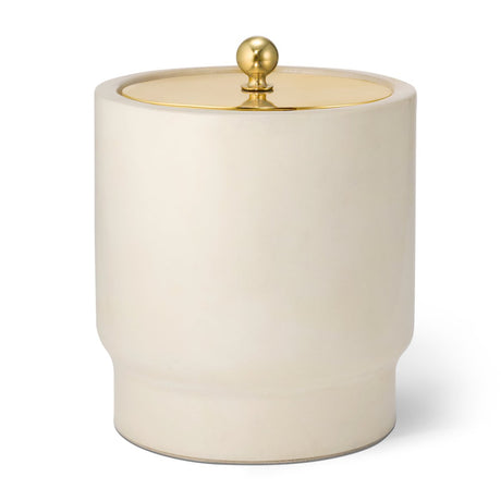 Livio Parchment Ice Bucket by AERIN at Fig Linens and Home 1