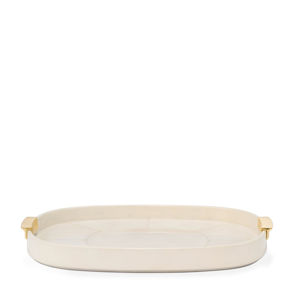 Livio Parchment Serving Tray by AERIN at Fig Linens and Home - View 3