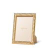 AERIN Loretta Gold Frame 5x7 at Fig Linens and Home