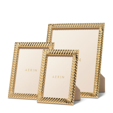 Loretta Frame - 8 x 10 by AERIN at Fig Linens and Home - Luxury Photo Frames Grouping