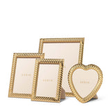 AERIN Loretta Heart Frame at Fig Linens and Home - Grouping of Photo Frames