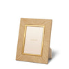 AERIN Marcello Photo Frame 5x7 in Oak Marquetry at Fig Linens and Home - Angle View